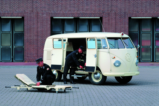 Volkswagen T1 ambulance vehicle