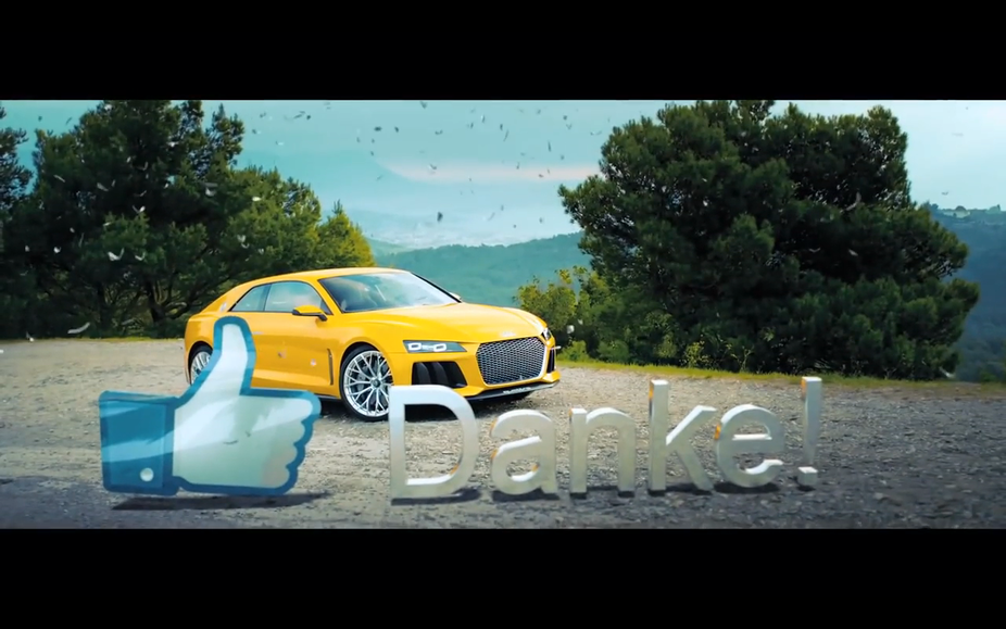 Audi is celebrating 100,000 fans on Facebook