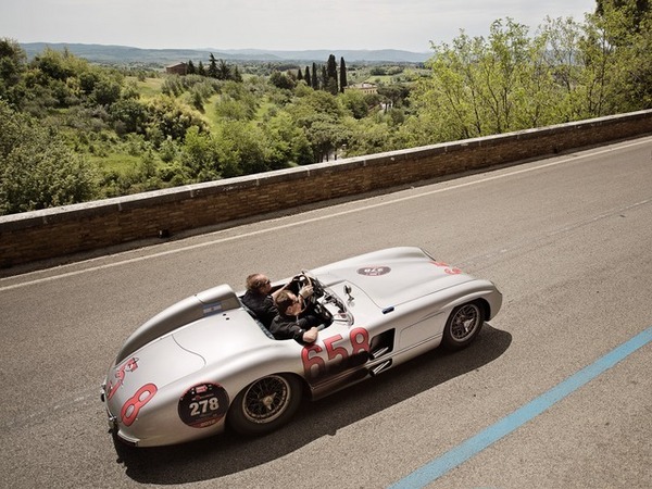 David Coulthard vai conduzir o 300SLR no rali histórico