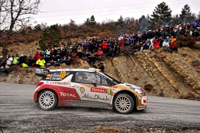 Dani Sordo came in third