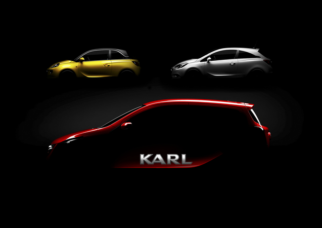 Opel präsentiert den Karl