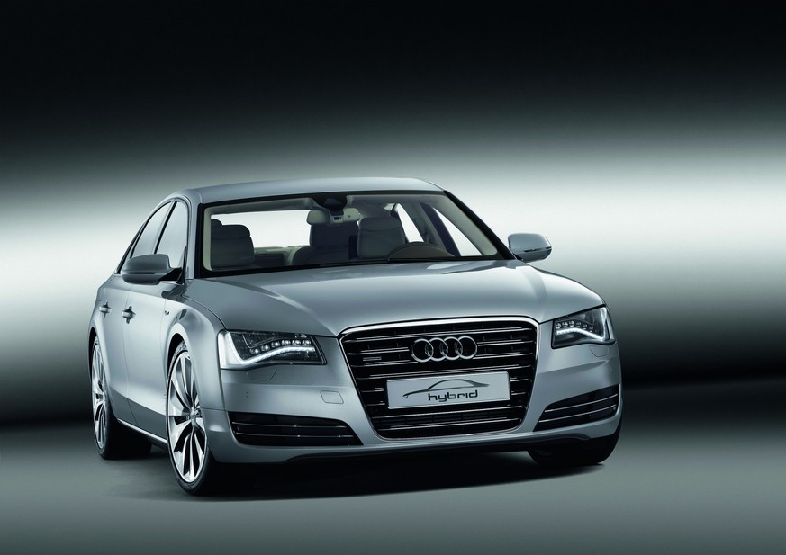 Audi A8 Hybrid concept presented at Geneva