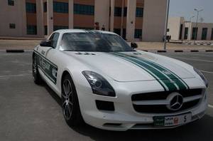 And there is a Mercedes SLS