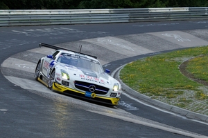 AMG target Ferrari 599 GTO with SLS Black