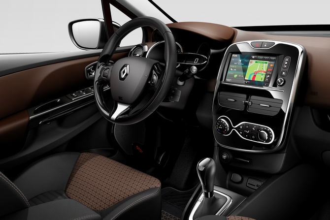 Interior do novo Clio