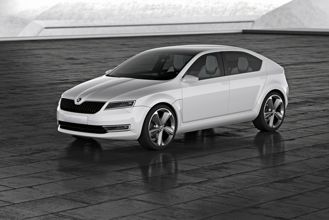 Skoda presents VisionD and new corporate design in Geneva