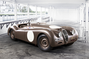 Jaguar has six cars entered - three XK120s and three C-Types