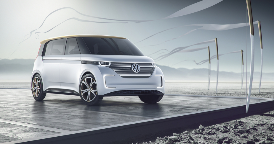 The Budd-e concept is inspired by the iconic Microbus