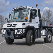 The Unimog is offered in 10 different models with either two or three axles