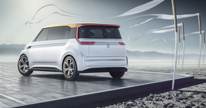 The vehicle has a range of 532km, about 342km more than the current e-Golf