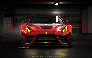 Enthusiast Renders Fictional F12XX Berlinetta