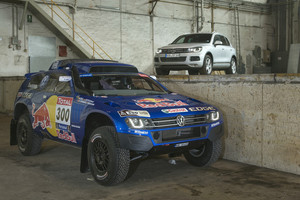 Race Touareg 3 ready for the 2011 Dakar