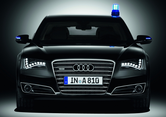 Audi to launch grenade proof high-security A8