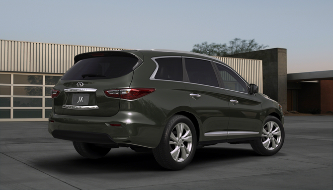 Infiniti JX Concept Shown at Pebble Beach Concours d'Elegance