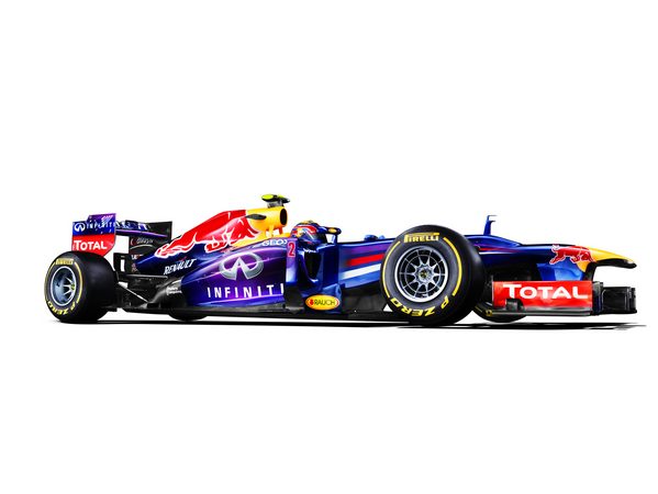 O RB9 recebe uma nova pintura em 2013