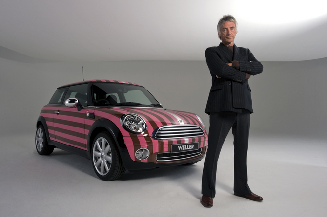 Paul Weller designs MINI for charity auction