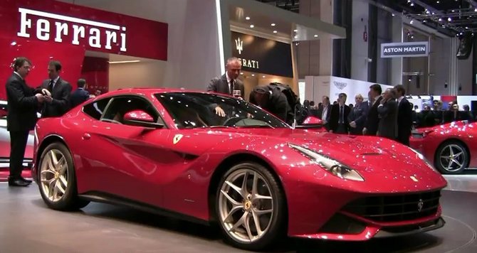 Vogue and the New Ferrari F12