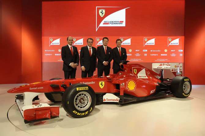 Ferrari unveils F150 in Maranello