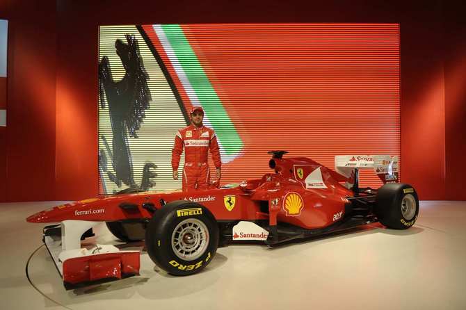 Ferrari unveils F150 in Maranello