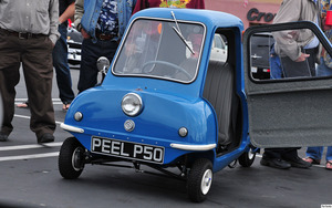 Peel P50 and Trident on their way back