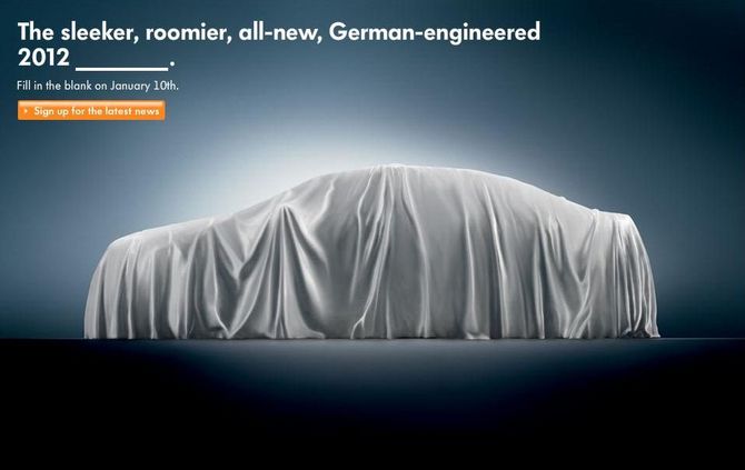 Volkswagen teases the new mid-size sedan