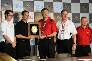 The Schwitzer award honors annual achievements in race car engineering