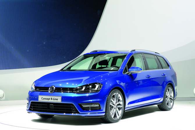 Volkswagen Golf Variant Concept R-Line