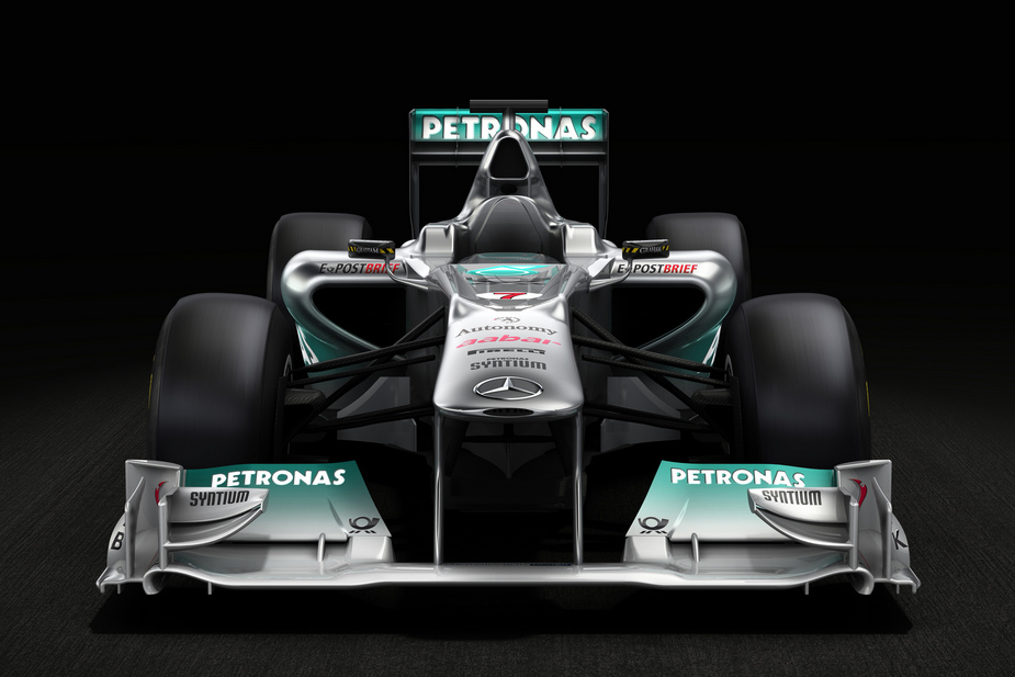 First picture of the MercedesGP W02 released