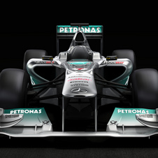 First picture of the MercedesGP W02 released