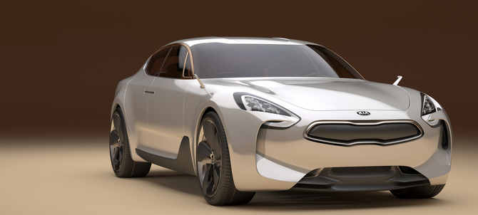 Kia unveils the Kia GT concept