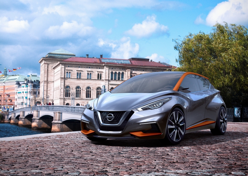 According to Nissan the Sway concept is 4010mm long, 1780mm wide and 1385mm high