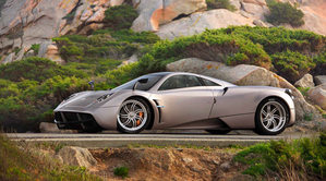 The Huayra is Pagani's new top model featuring active aerodynamics