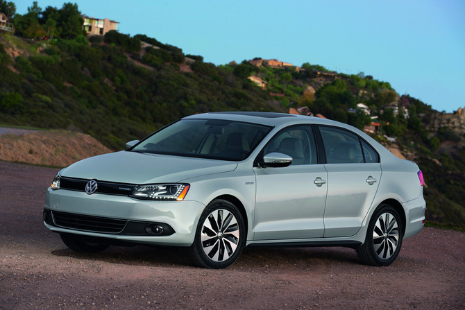 The Jetta Hybrid will go on sale in April