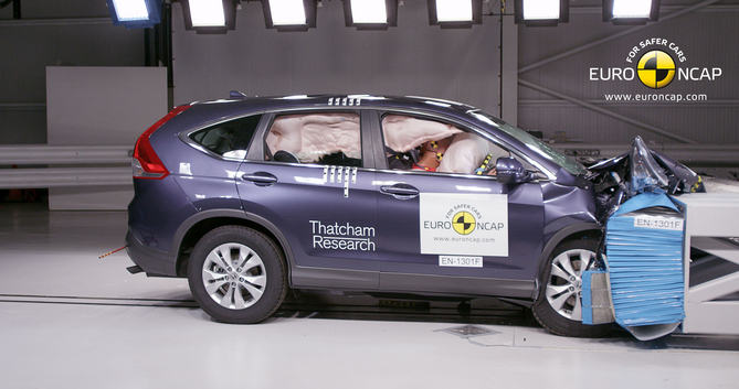 Honda CR-V erreicht 5 Sterne im Euro NCAP Crashtest