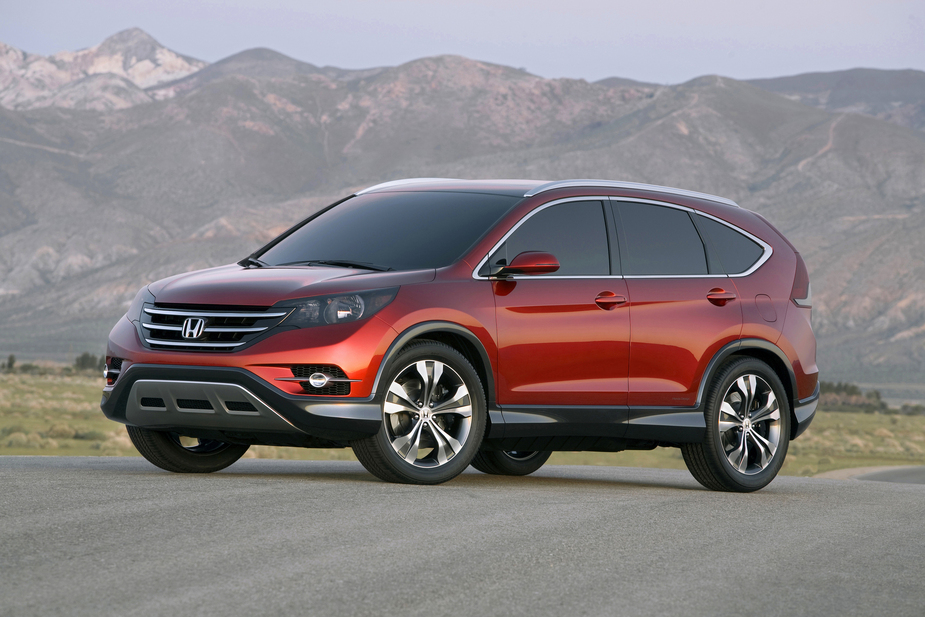 Honda Reveals First Images of 2012 CR-V Concept