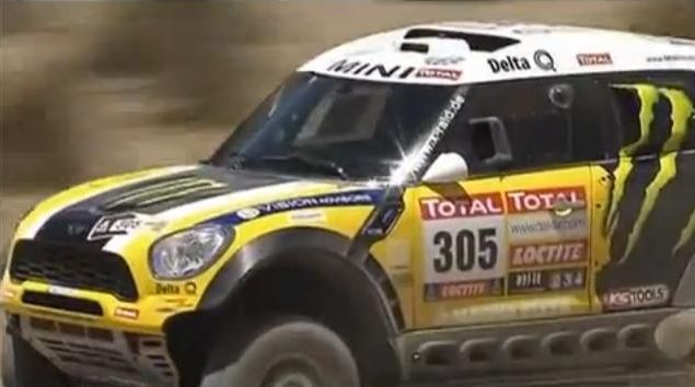 Melhores imagens Dakar 2012 - Carros