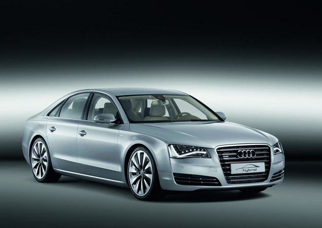 The A8 Hybrid will be on sale later this year along with the A6 Hybrid