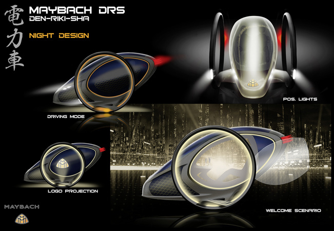 Maybach eRikscha design Concept