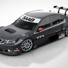 Saab Touring Car Takes to the Track for Testing