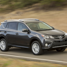 The new RAV4 will only be available only with a four-cylinder engine