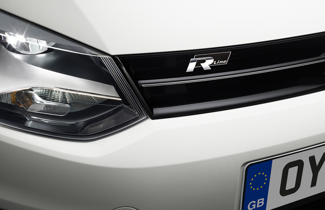 The cars also get a small R Line badge