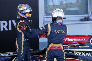 The two drivers have brought Lotus relative success