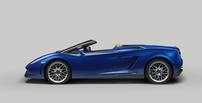 Lamborgini Brings Two-Wheel Drive Open-Top Fun to Gallardo