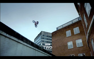 There is also a trials bike at the BBC