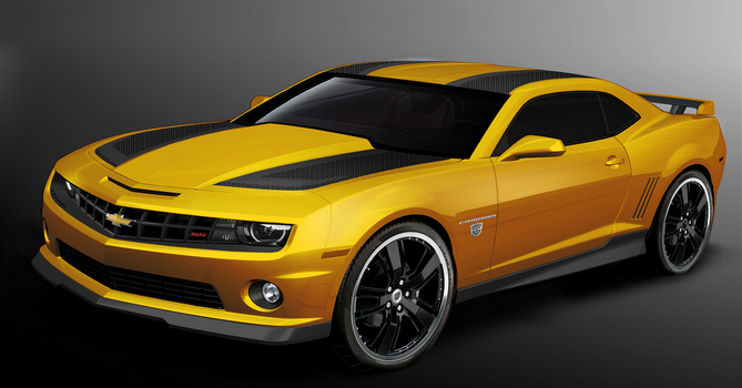 Bumblebee returns, bringing a Special Edition Camaro with him