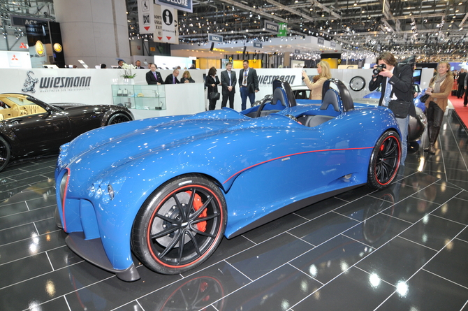 Wiesmann Spyder Concept debuts in Geneva