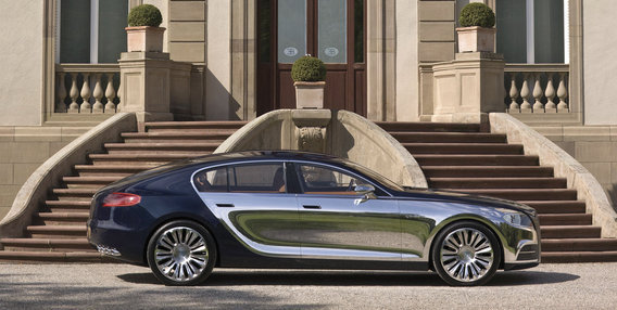 Bugatti Galibier leaks out after private unveiling in Molsheim