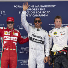 Lewis Hamilton grabbed his third ever pole in Shanghai