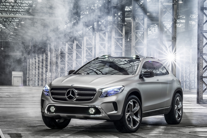 O GLA irá provavelmente aumentar as vendas da gama de modelos compactos da Mercedes