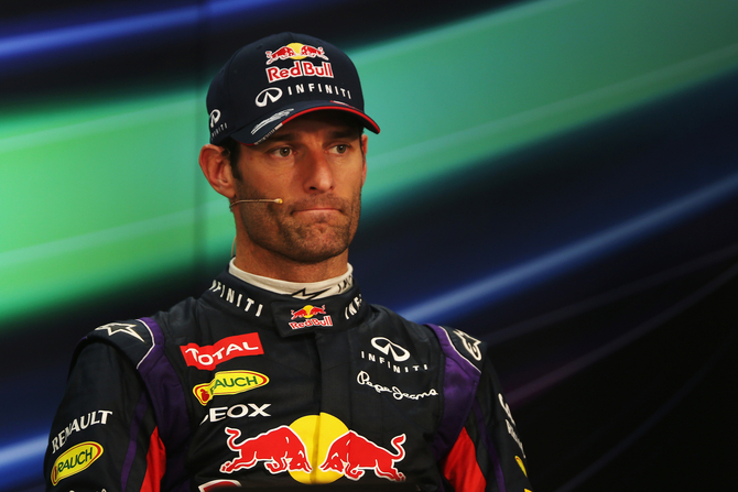 Webber tem-se mostrado desanimado e algo desiludido com a Fórmula 1